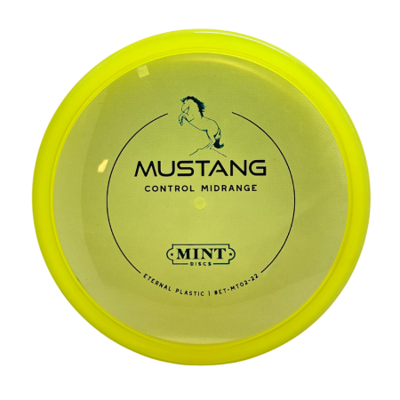 Mint Discs Eternal Mustang (ET-MT02-22) - Yellow w/ Black & Blue Stock Stamp | 177g