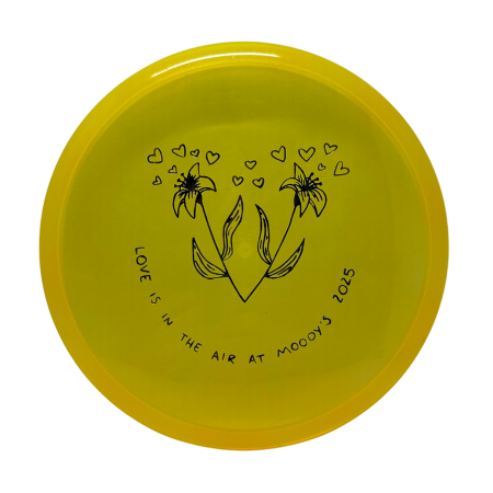 Mint Discs Eternal FLEX Bullet (ET-BU02-25) - Yellow w/ Silver & Black Love Is In The Air 2025 Logo | 175g