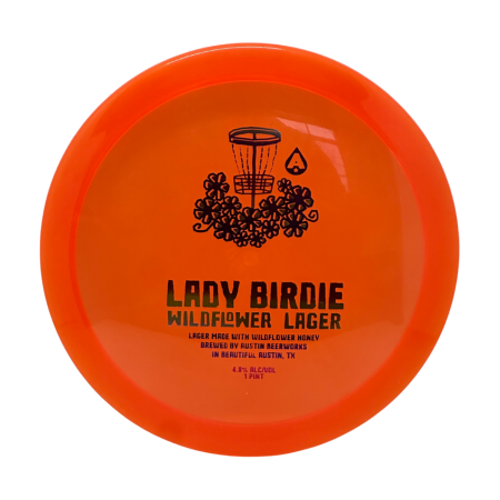 Mint Discs Eternal FLEX Grackle (ET-GR01-25) - Orange w/ Sunset & Purple Ladie Birdie Logo | 172g