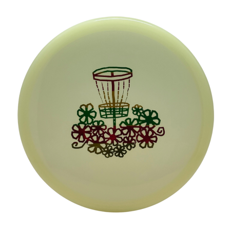 Mint Discs Nocturnal Lobster (NT-LB01-24) - White Glow w/ Rasta Flower Basket Stamp | 178g