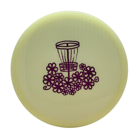 Mint Discs Nocturnal Lobster (NT-LB01-24) - White Glow w/ Shiny Magenta Flower Baslet Stamp | 178g