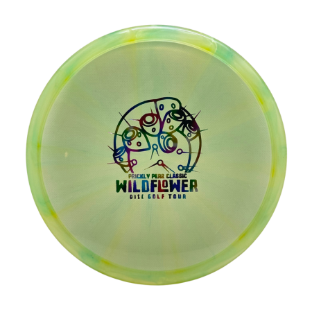 Mint Discs Eternal Lasso (ET-LS01-23) - Yellow Ice w/ Rainbow Prickly Pear Logo | 174g