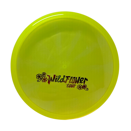 Mint Discs Eternal FLEX Bullet (ET-BU02-25) - Yellow w/ Orange Camo Wildflower Tour Bar Logo | 174g