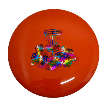 Mint Discs Apex Taco (AP-TC01-24) - Orange w/ Rainbow Flower Basket Logo