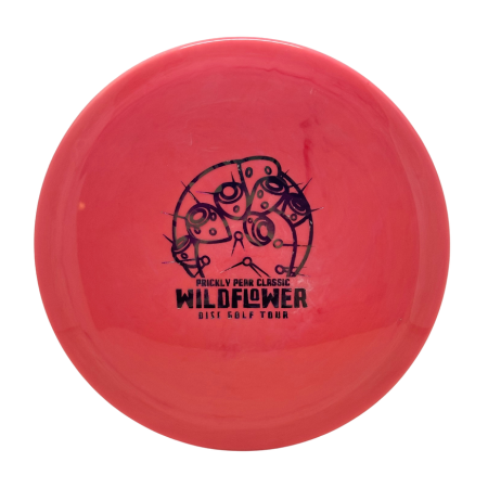 Mint Discs Apex Alpha (AP-AL05-23) - Pink w/ Purple Flower Prickly Pear Stamp | 175g